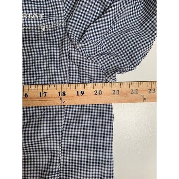 Ariat Tek Shirt Mens size XL Button Up LONG Sleeve Vented Fishing US Equestrian - Picture 6 of 9